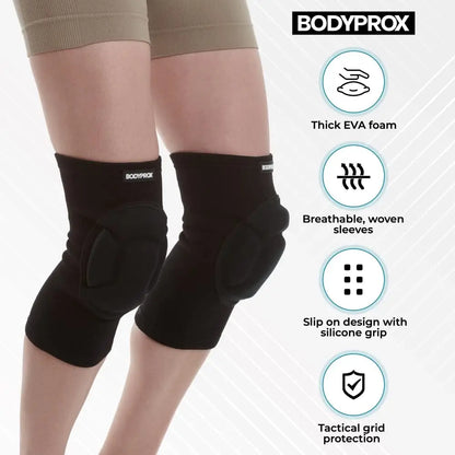 Protective Knee Pads, Thick Sponge Anti-Slip, Collision Avoidance Knee Sleeve(Small/Medium)