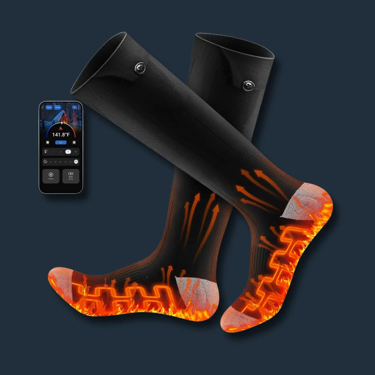 AlpineHeat™ Pro Heated Sockss AlpineHeat
